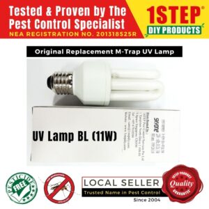 1STEP M Trap / M Trap Plus Mosquito Trap Killer (Skyone) UV Lamp – Original Product from Korea – SG Seller