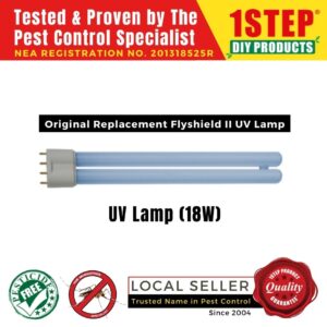 1STEP Flyshield II Insect Killer UV Lamp – Easy to replace – Long Lasting – SG Seller