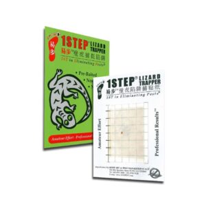 1STEP Lizard Trapper 1trap/pack – Easy to use – Pre Baited