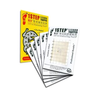 1STEP Lizard Trapper (5traps/pack) – Easy to use – Pre Baited
