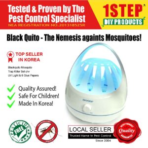 Black Quito Mosquito Trap Killer (Skyone) – SG Local Seller-